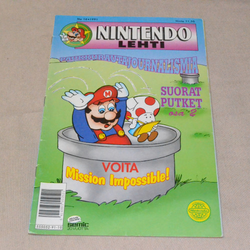 Nintendo lehti 10 - 1991